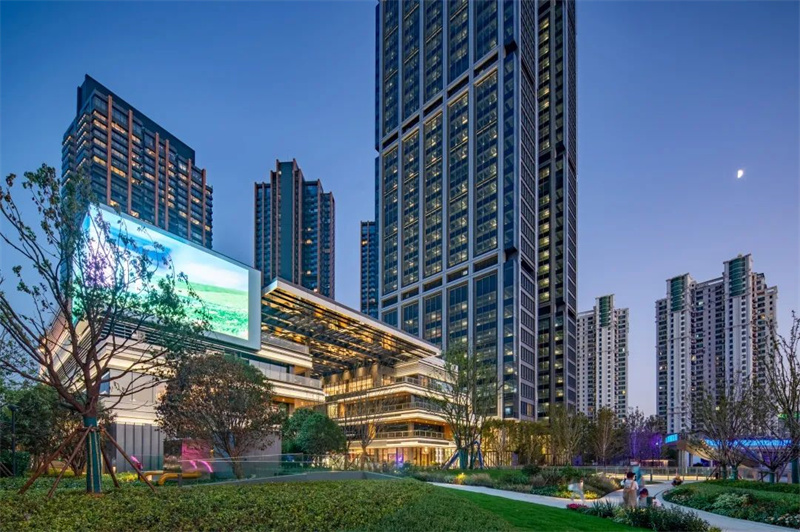 苏河湾中心外立面